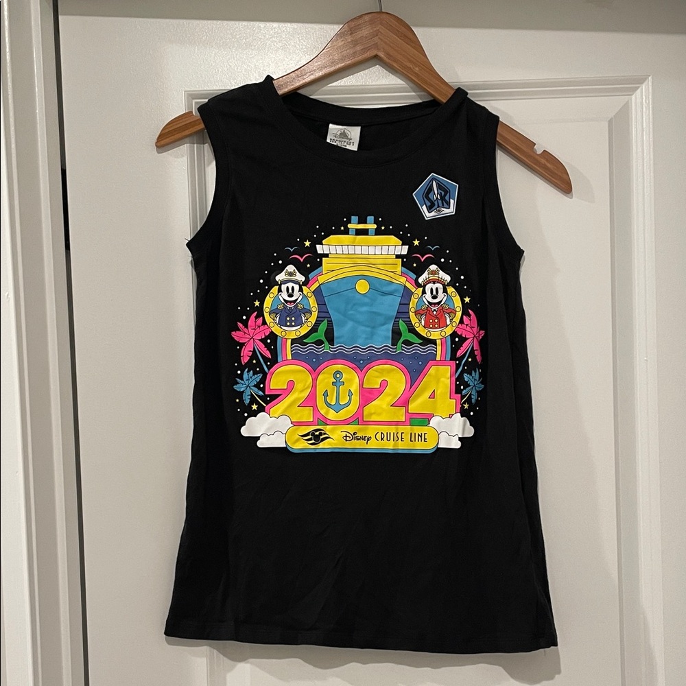 Disney parks disney cruise line 2024 tank top xs